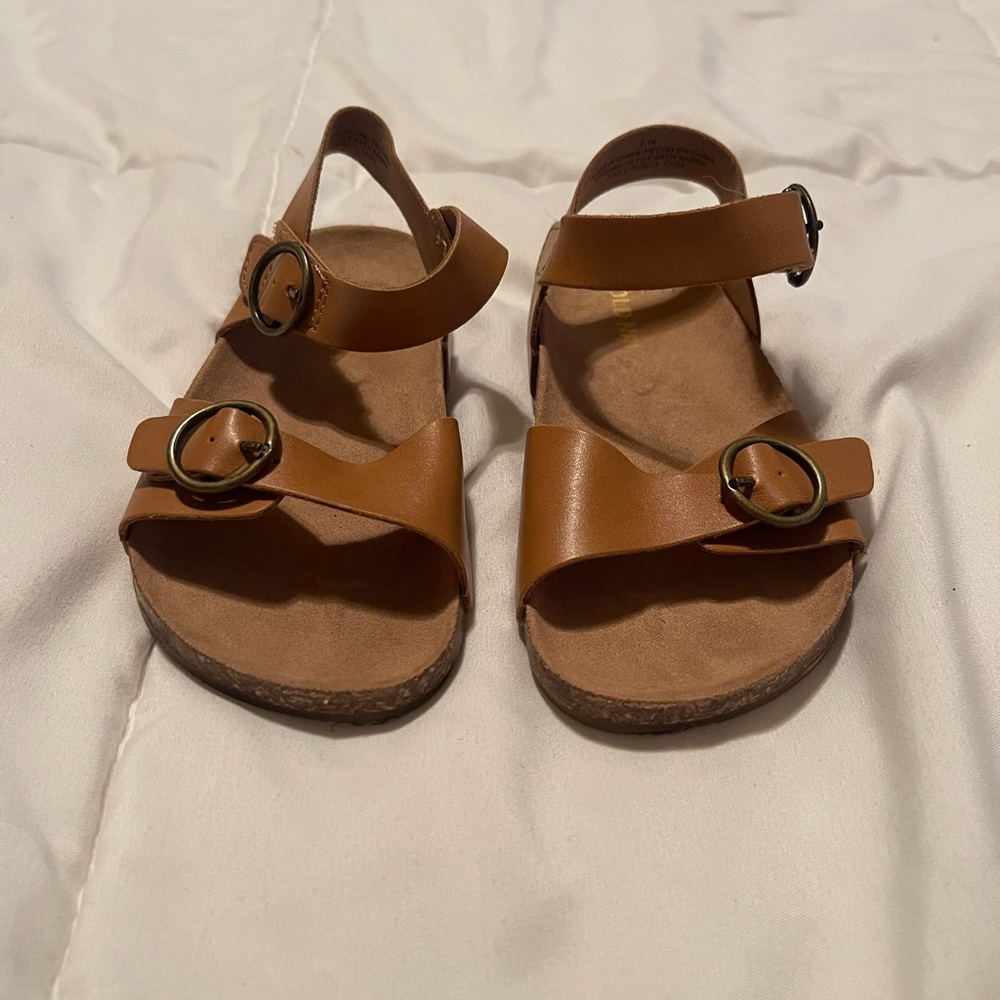 Old Navy Kids Brown & Rose gold Sandals bundle